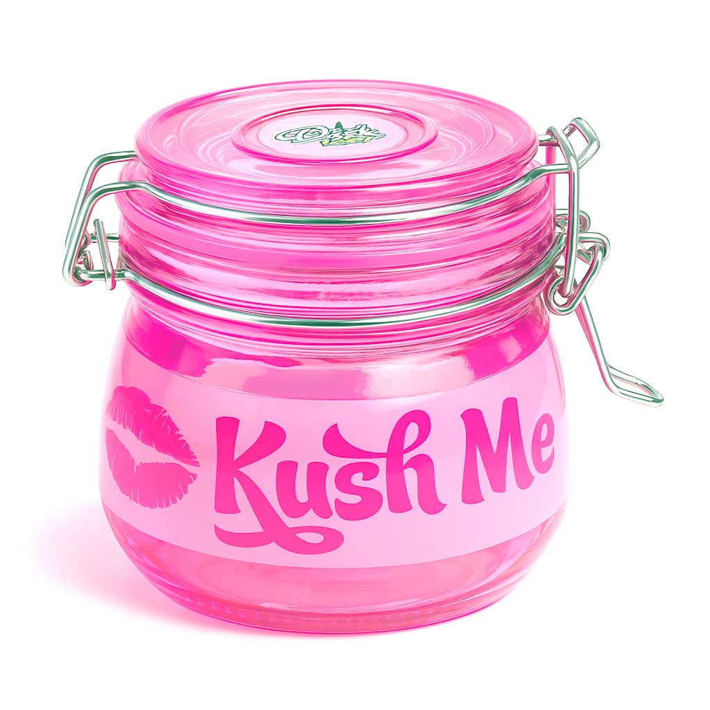 FUJIMA AIRTIGHT GLASS STASH JAR - Discreet Smoker