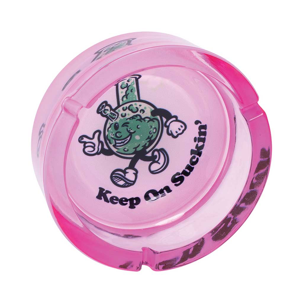FUJIMA MEDIUM GLASS ASHTRAY - Discreet Smoker