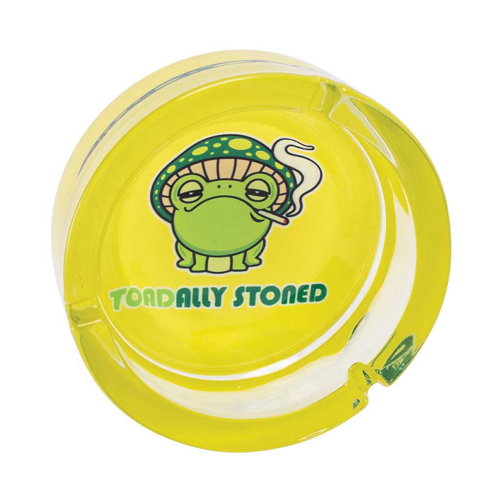 FUJIMA MEDIUM GLASS ASHTRAY - Discreet Smoker