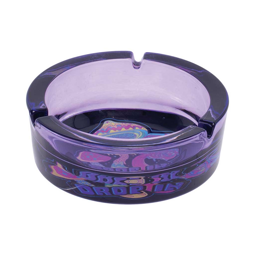 FUJIMA MEDIUM GLASS ASHTRAY - Discreet Smoker