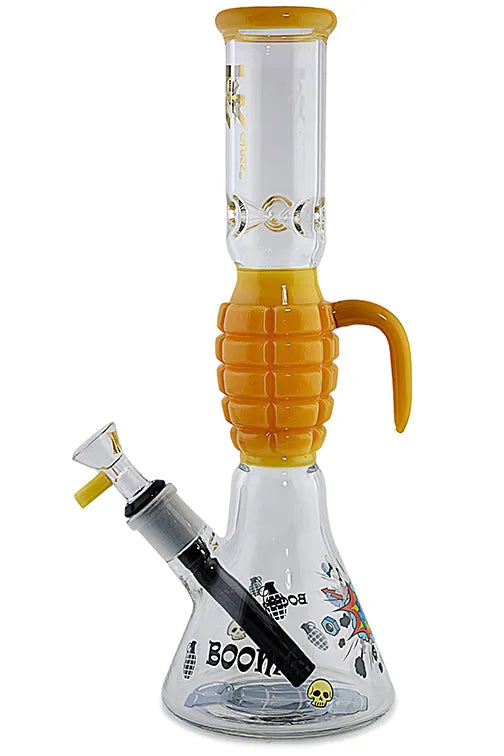 MK Glass Grenade Water Pipe - Discreet Smoker