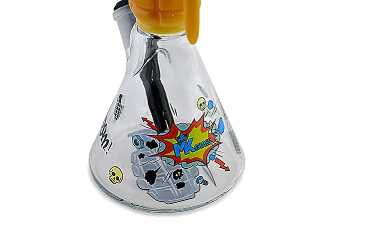 MK Glass Grenade Water Pipe - Discreet Smoker