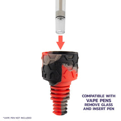 Ooze Echo Silicone Water Pipe - Discreet Smoker