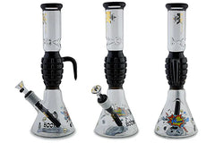 MK Glass Grenade Water Pipe - Discreet Smoker