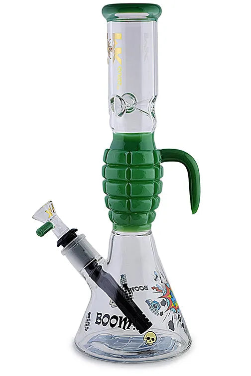 MK Glass Grenade Water Pipe - Discreet Smoker