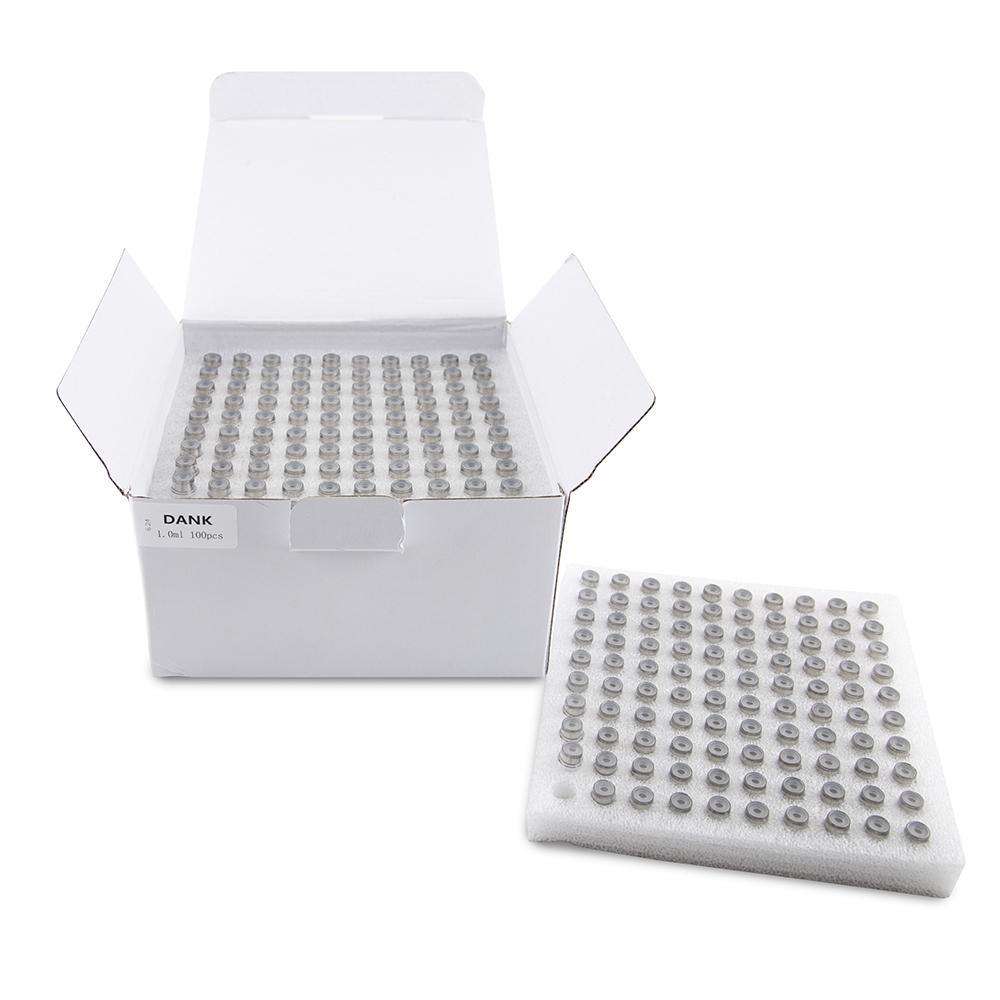 G5 Oil Atomizer 1.6mm - Round Tip - Chrome - 1ml - EZ Process - 100ct - Discreet Smoker