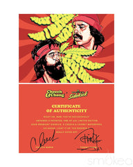 GEAR Premium x Cheech & Chong 12" 7mm Limited Edition Parked Sidekick Bong - Discreet Smoker