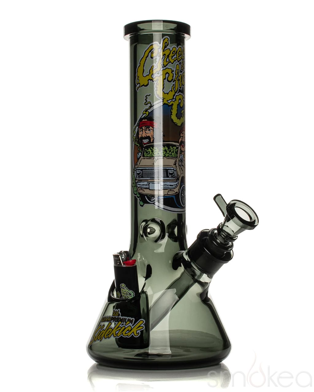GEAR Premium x Cheech & Chong 12" 7mm Limited Edition Van Sidekick Bong - Discreet Smoker
