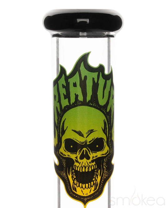 GEAR Premium x Creature 10” Bonehead Bong - Discreet Smoker