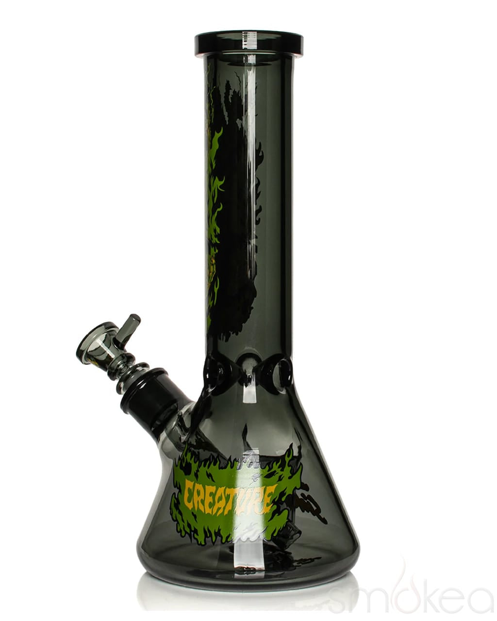 GEAR Premium x Creature 12" 7mm Limited Edition Hell Sidekick Bong - Discreet Smoker