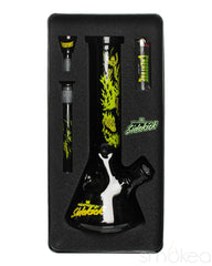 GEAR Premium x Creature 12" 7mm Limited Edition Hell Sidekick Bong - Discreet Smoker