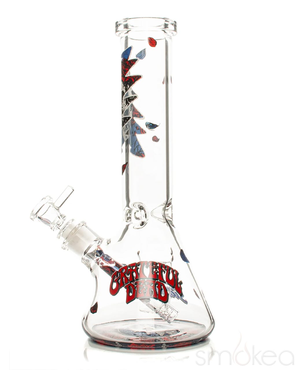 GEAR Premium x Grateful Dead 12" 7mm Limited Edition Bertha Sidekick Bong - Discreet Smoker