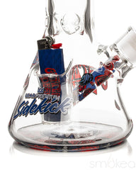 GEAR Premium x Grateful Dead 12" 7mm Limited Edition Bertha Sidekick Bong - Discreet Smoker
