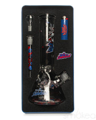 GEAR Premium x Grateful Dead 12" 7mm Limited Edition Bertha Sidekick Bong - Discreet Smoker