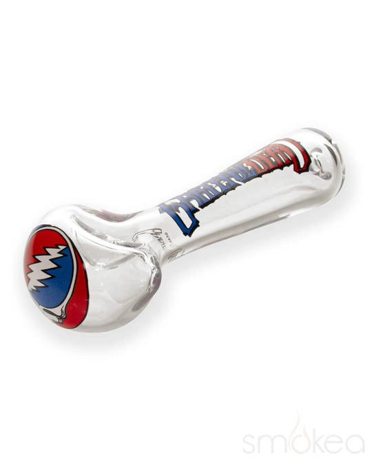 GEAR Premium x Grateful Dead 4.5" Steal Your Face Spoon in Collectible Tin - Discreet Smoker