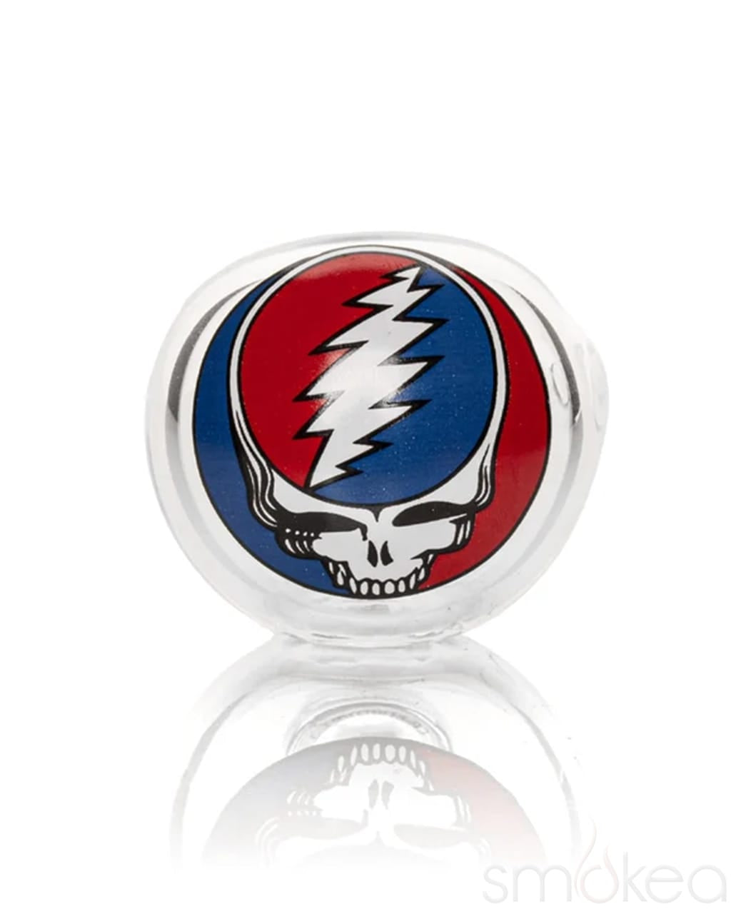 GEAR Premium x Grateful Dead 4.5" Steal Your Face Spoon in Collectible Tin - Discreet Smoker