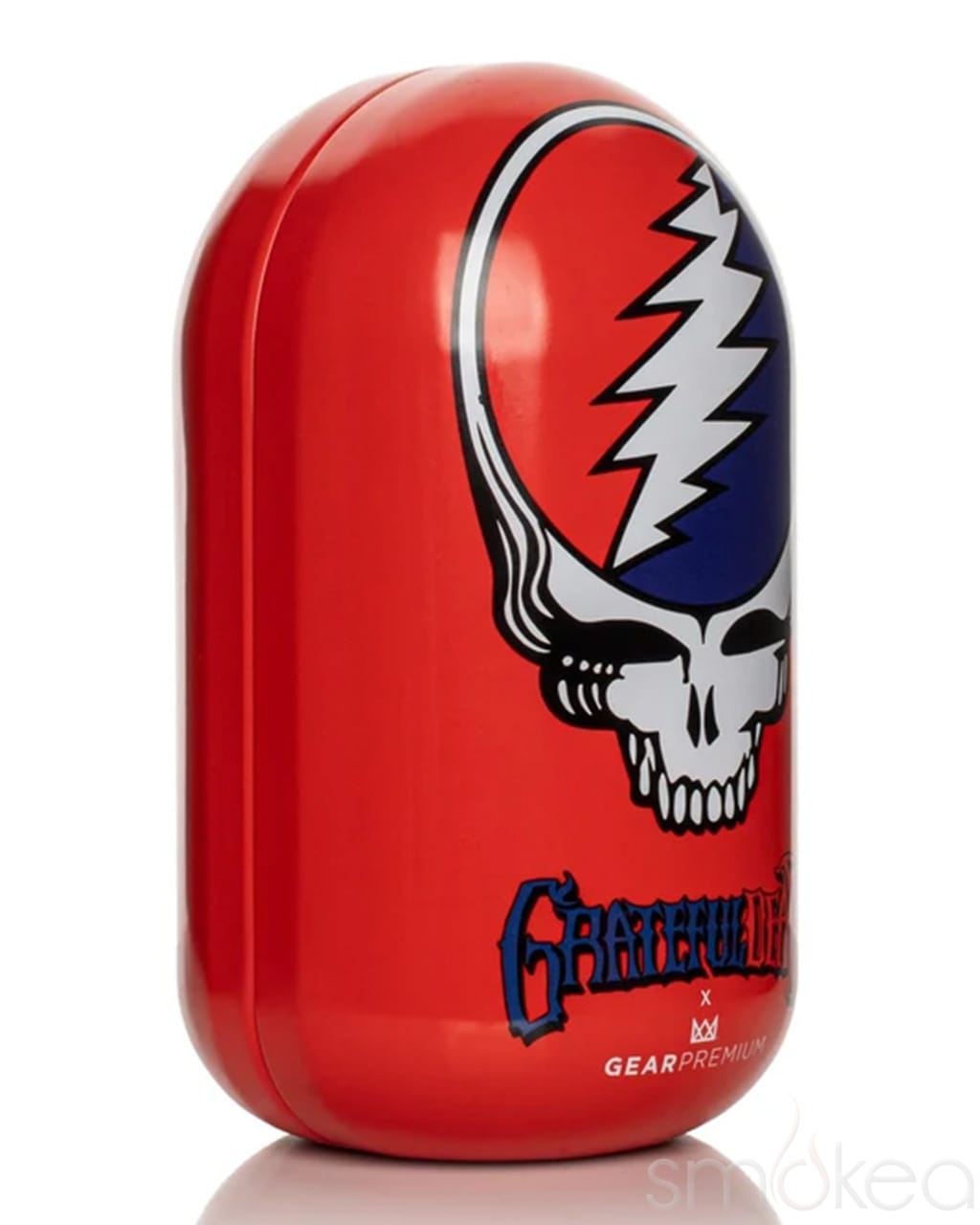 GEAR Premium x Grateful Dead 4.5" Steal Your Face Spoon in Collectible Tin - Discreet Smoker