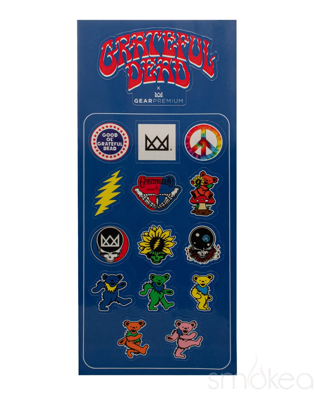GEAR Premium x Grateful Dead Dancing Skeleton Collectible Bus Set - Discreet Smoker