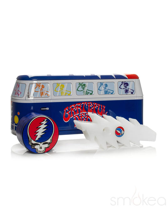 GEAR Premium x Grateful Dead Lightning Bolt Collectible Bus Set - Discreet Smoker