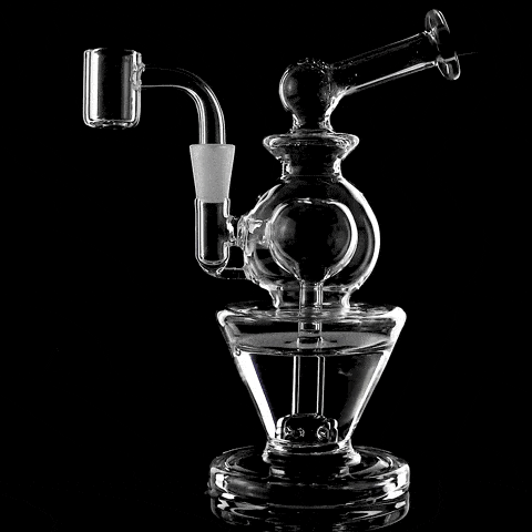 MJ Arsenal Gemini Mini Dab Rig - Discreet Smoker