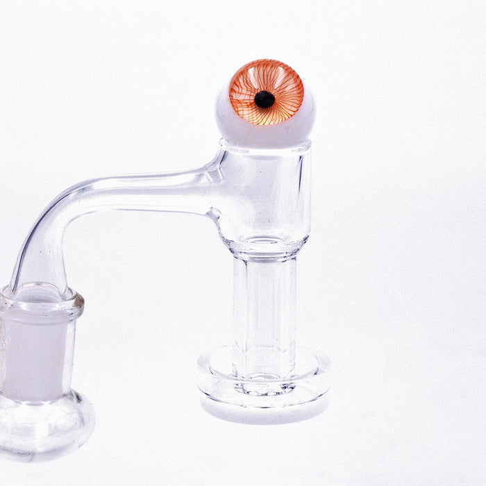 Glass Eyeball Terp Marble Cap, Orange