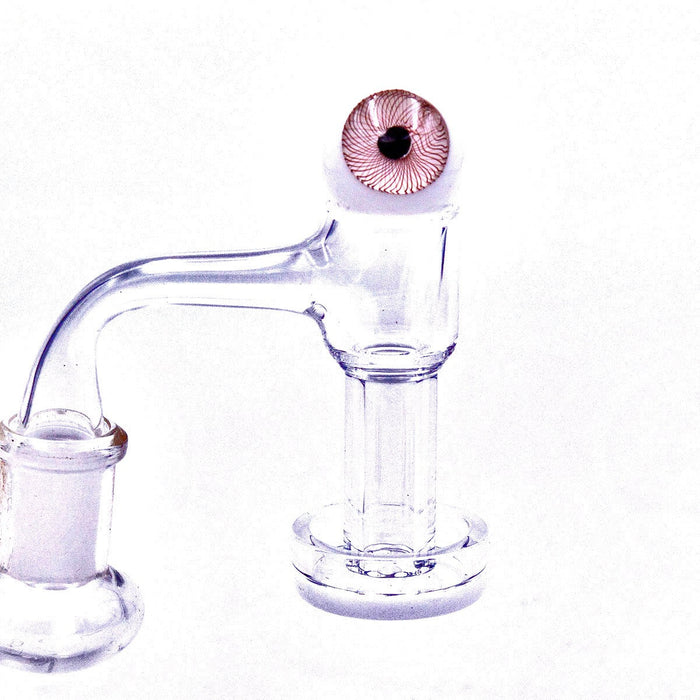 Glass Eyeball Terp Marble Cap, Brown
