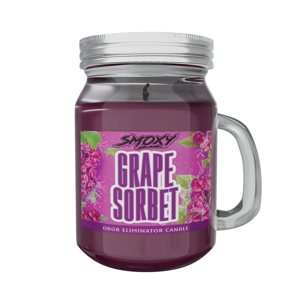 Grape Sorbet Smoke Odor Mini Candle - Discreet Smoker