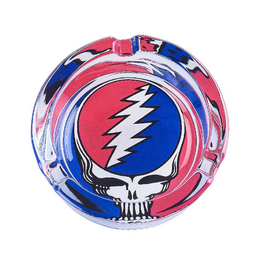 GRATEFUL DEAD GLASS ASHTRAY - Discreet Smoker