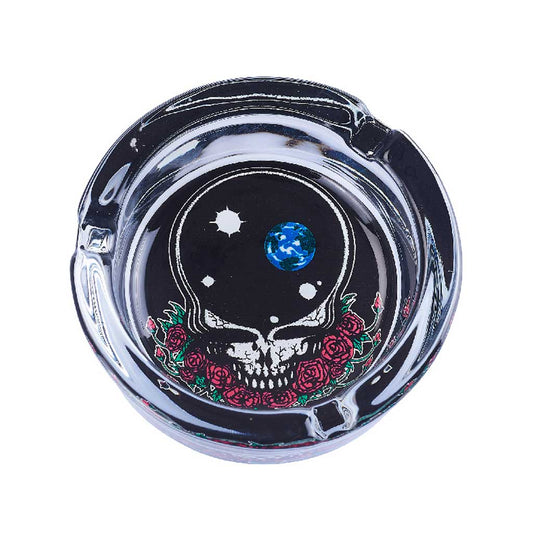 GRATEFUL DEAD GLASS ASHTRAY - Discreet Smoker
