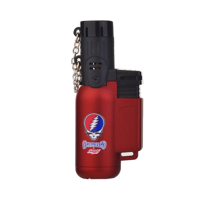 GRATEFUL DEAD TRON METAL MINI TORCH, Red