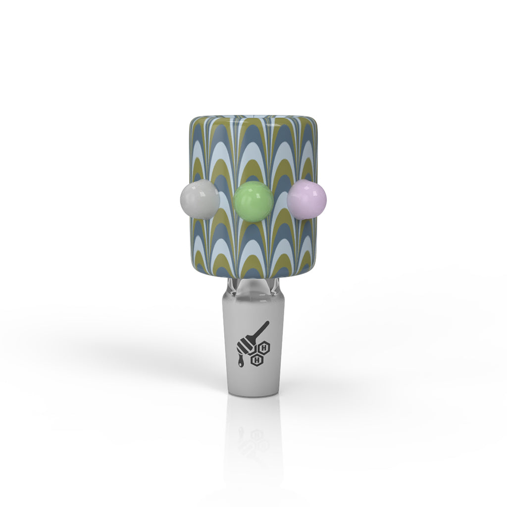 RIBBON LOOPED FLOWER BOWL - Discreet Smoker