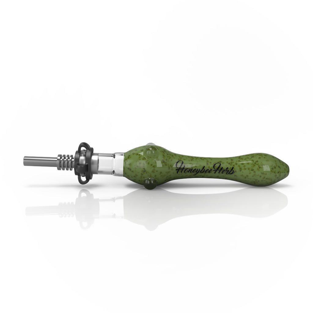 SPECKLED GLASS NECTAR COLLECTOR - Discreet Smoker