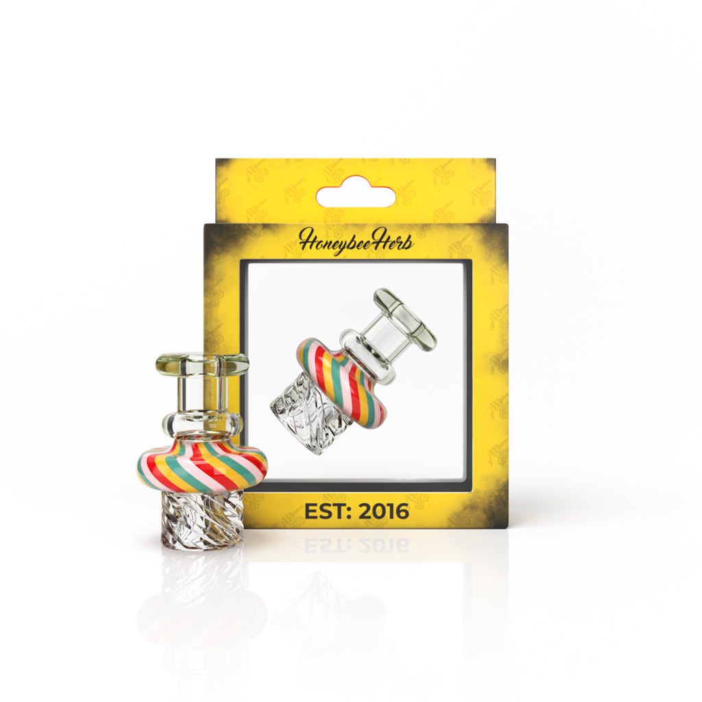 SWIRL TOP VORTEX CARB CAP - Discreet Smoker