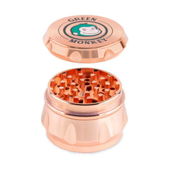 Green Monkey Grinder - Baboon Crown 4pc - 50mm - Discreet Smoker
