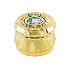 Green Monkey Grinder - Baboon Crown 4pc - 50mm - Discreet Smoker