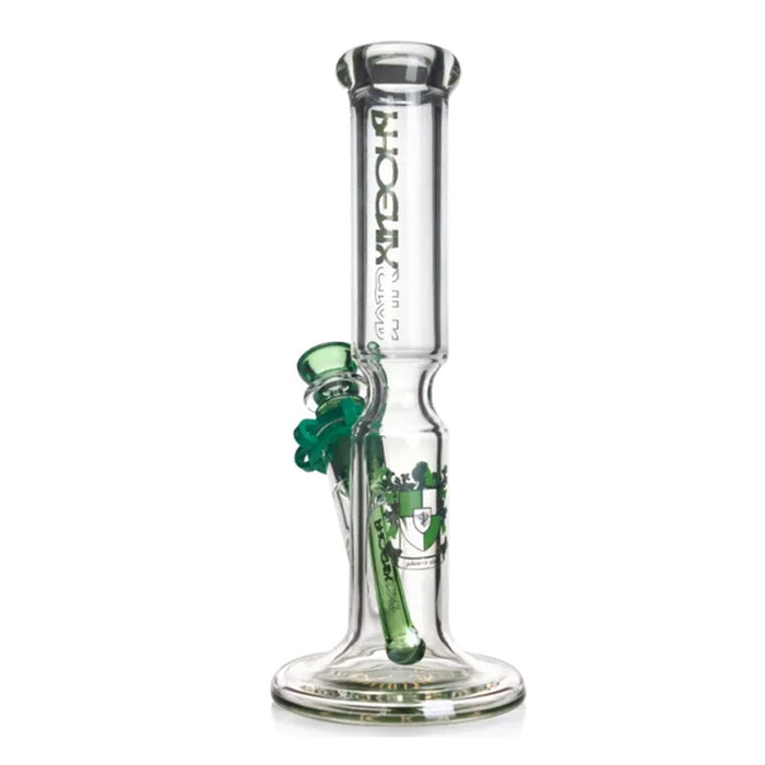 PHOENIX STAR STRAIGHT 10 INCHES BONG, Green