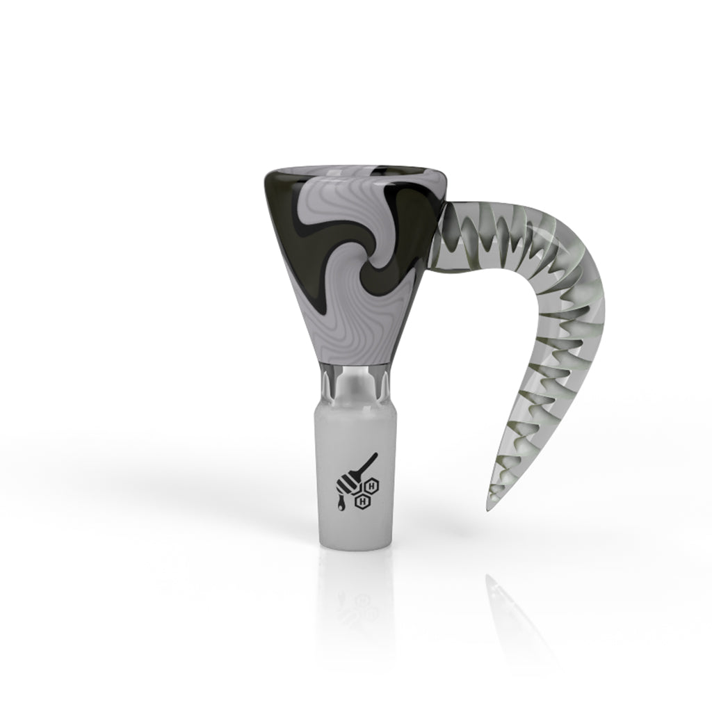 MARTINI SPLASH HORN PULL BONG SLIDE - Discreet Smoker