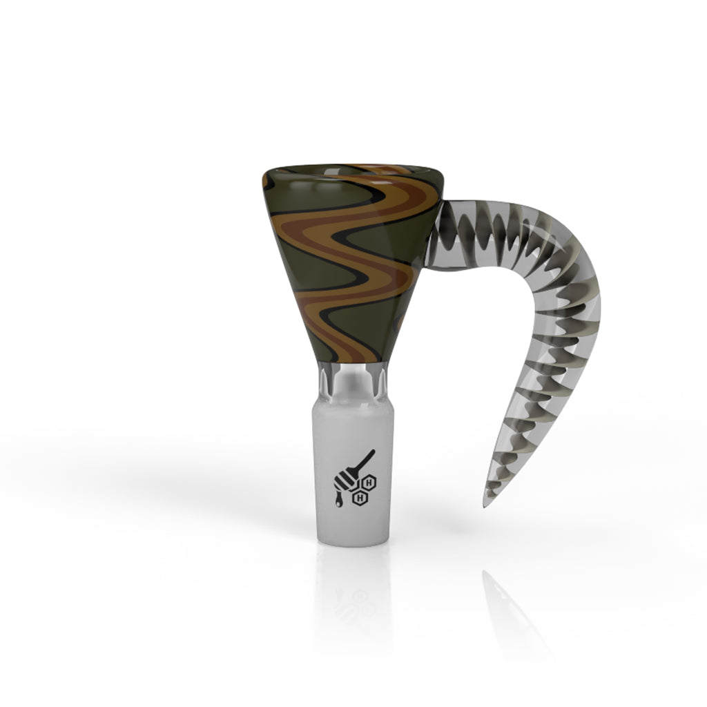 MARTINI SPLASH HORN PULL BONG SLIDE - Discreet Smoker