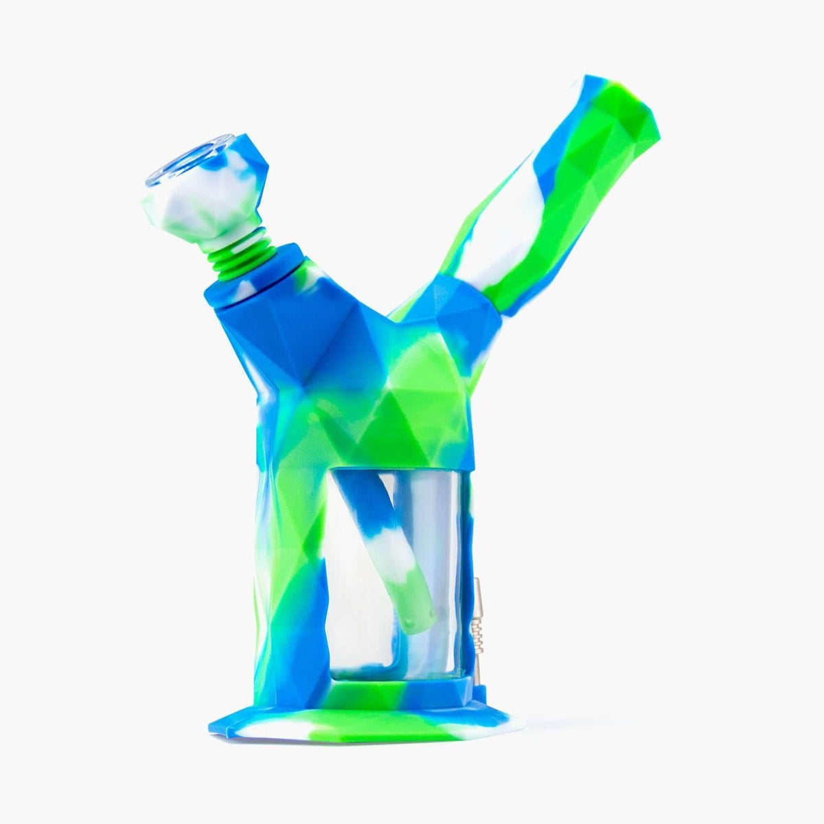 Gemini 2-IN-1 Silicone Waterpipe - Discreet Smoker