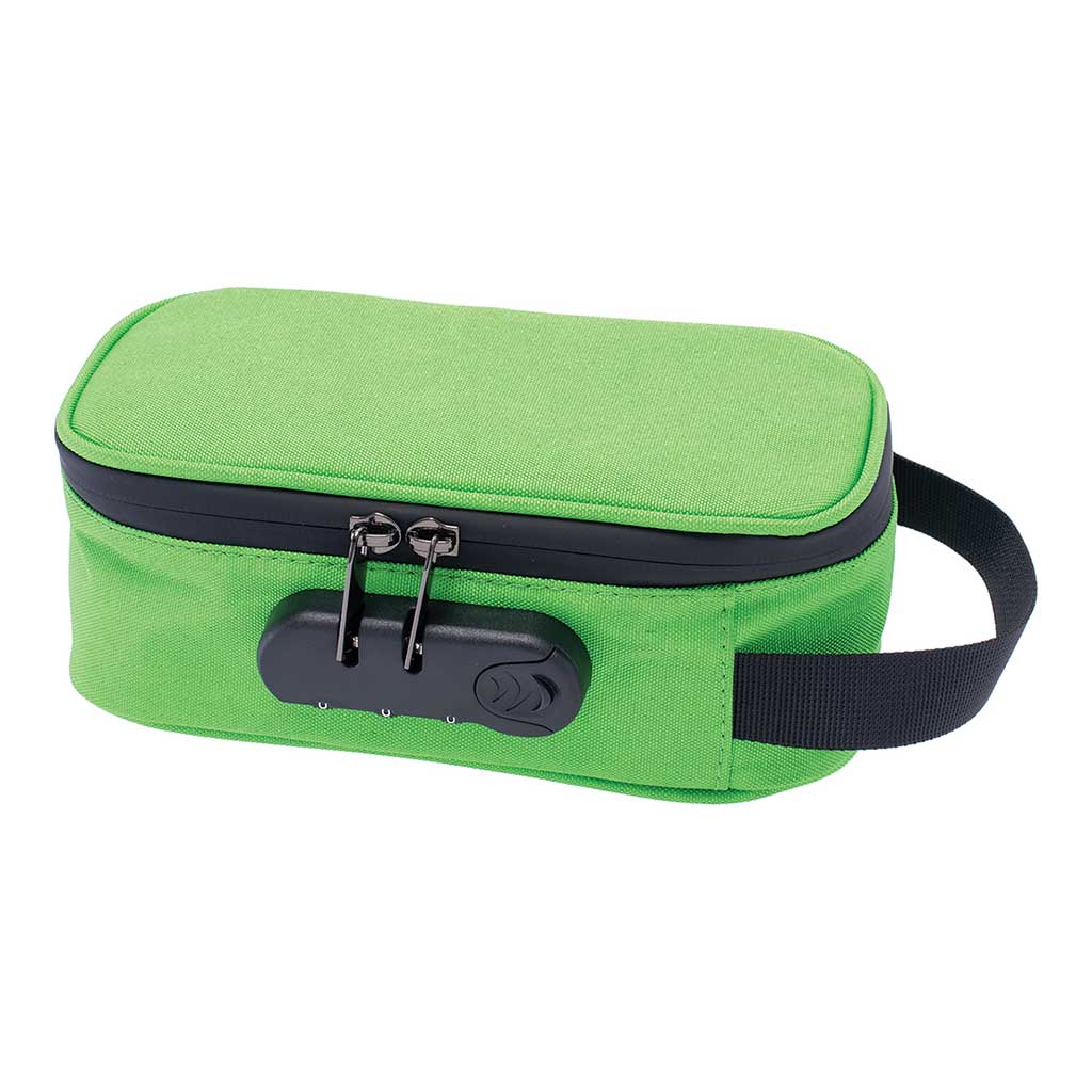 8IN X 4IN X 3IN SMELLPROOF BAG - GREENERY - Discreet Smoker