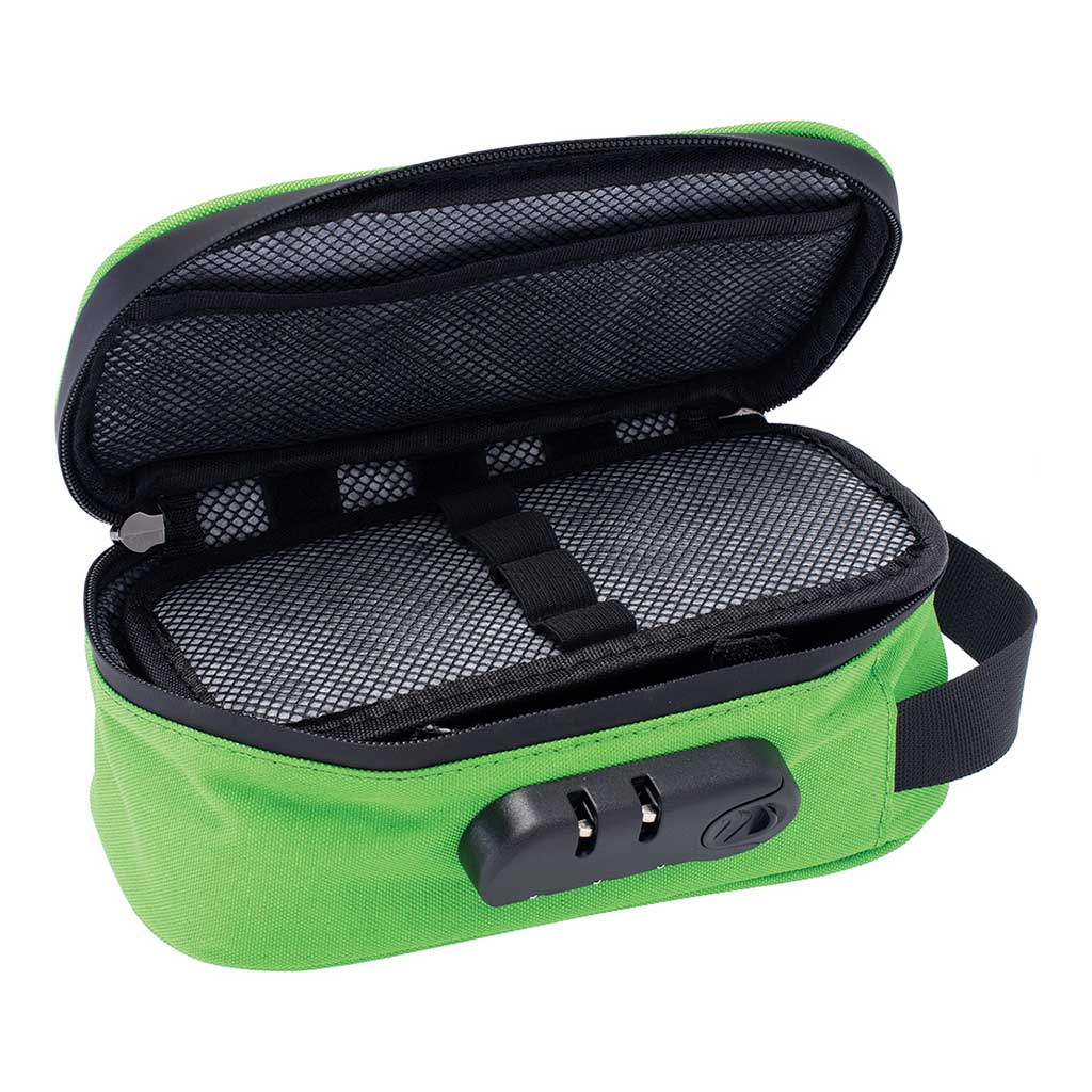 8IN X 4IN X 3IN SMELLPROOF BAG - GREENERY - Discreet Smoker