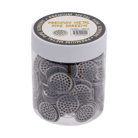200CT METAL PREMIUM SCREENS - Discreet Smoker