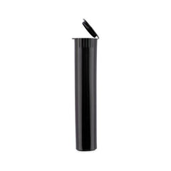 Loud Lock 95mm Plastic Joint Tubes – 1000ct – Black - Discreet Smoker