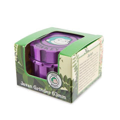 Green Monkey Grinder - Javan 4pc - 63mm - Discreet Smoker