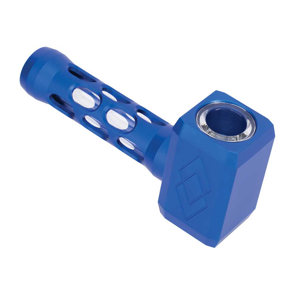 HAMMER ALUMINIUM GLASS PIPE - Discreet Smoker