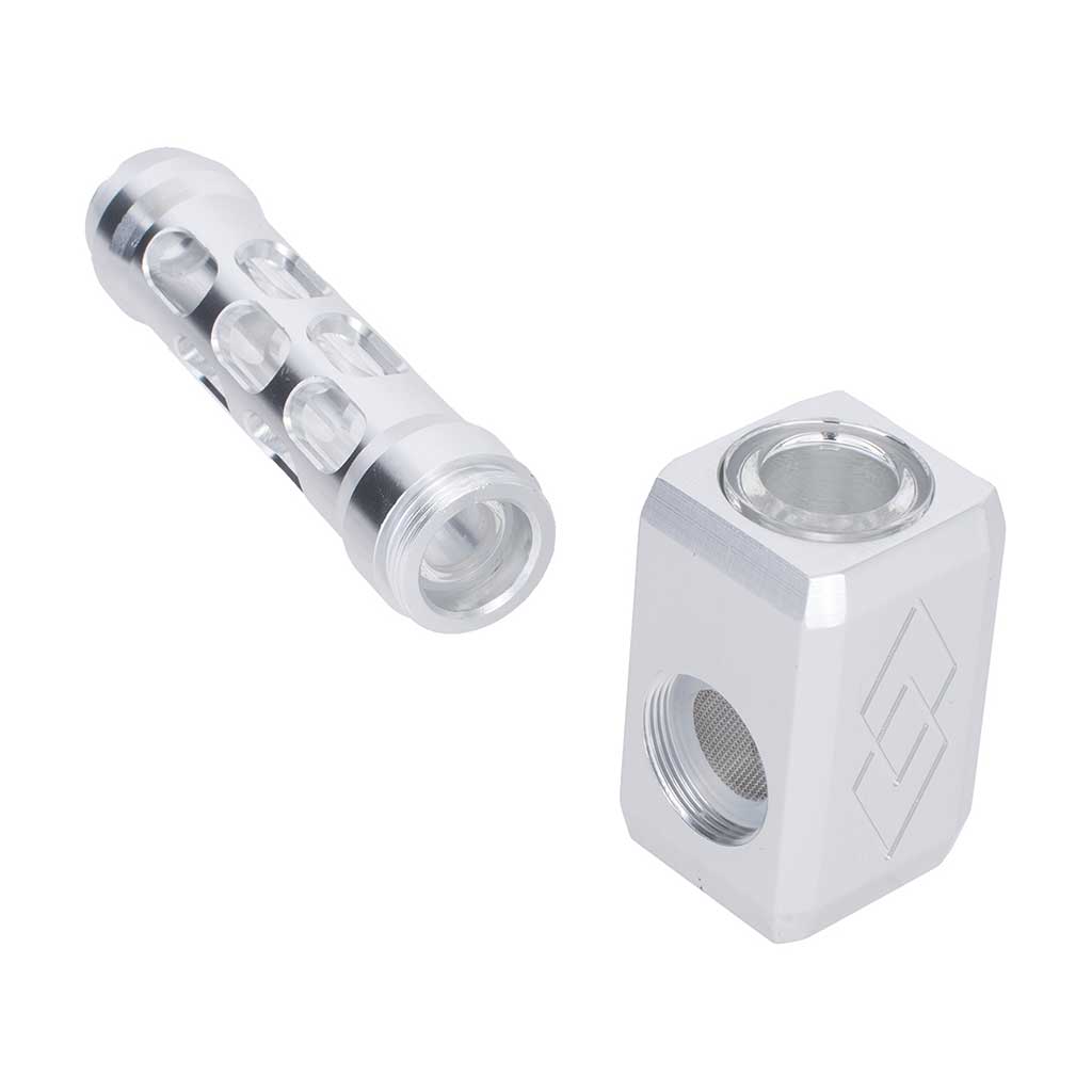 HAMMER ALUMINIUM GLASS PIPE - Discreet Smoker