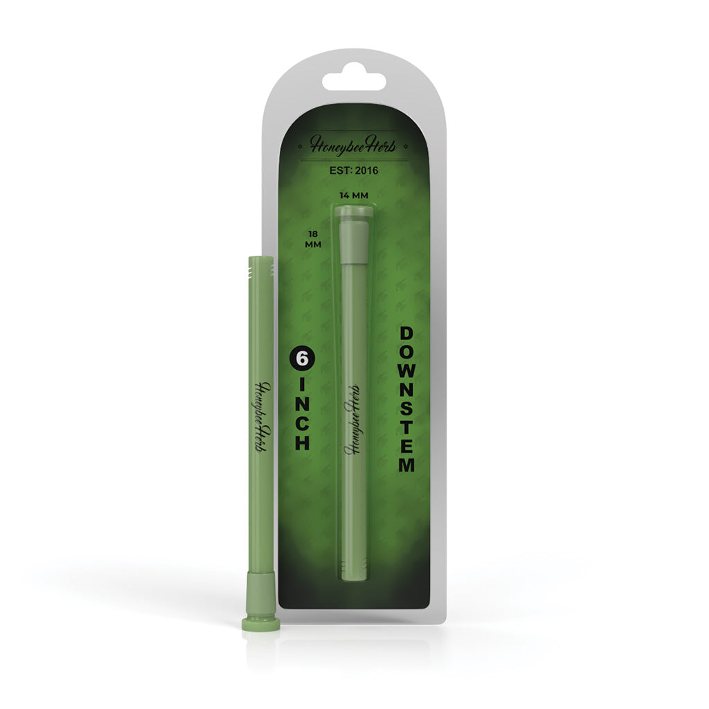 MILK GLASS DOWNSTEM - Discreet Smoker