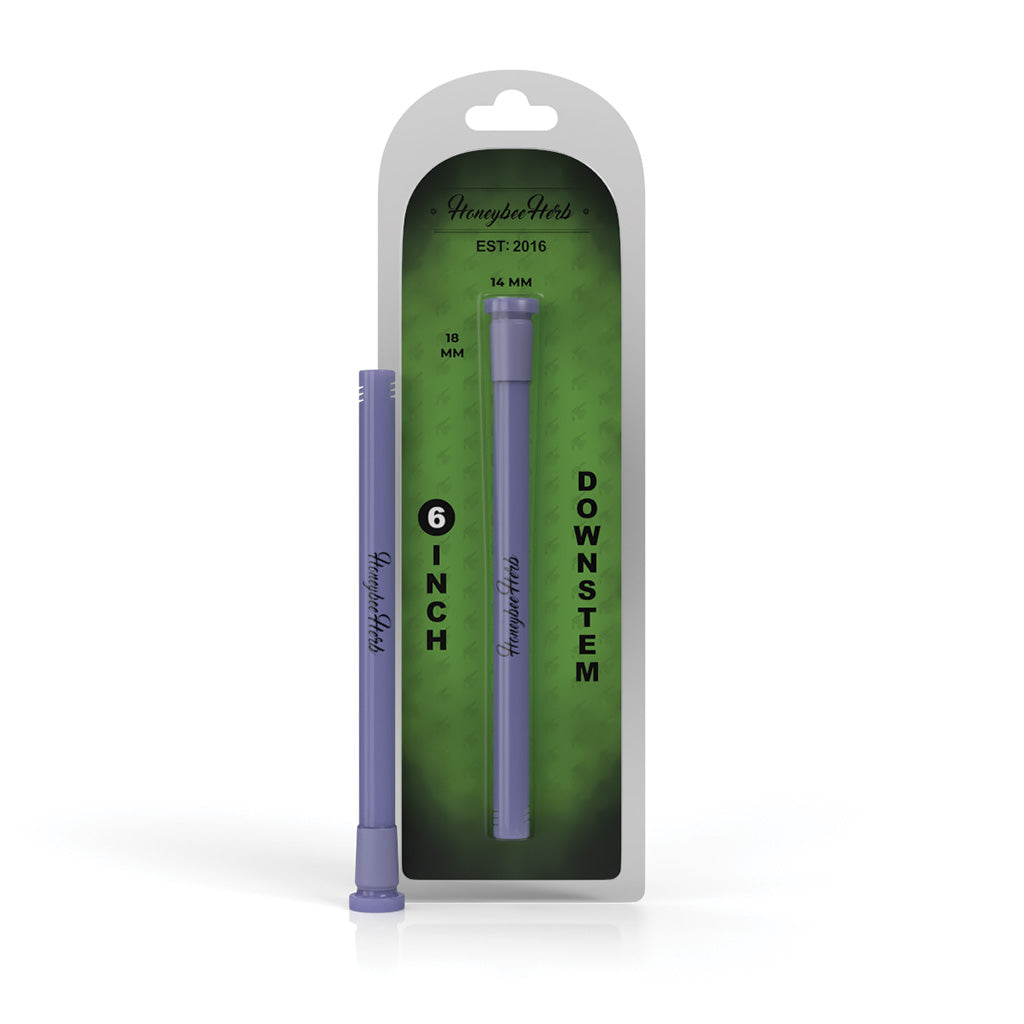 MILK GLASS DOWNSTEM - Discreet Smoker