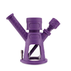 Ooze Hyborg Silicone Glass 4-in-1 Hybrid Water Pipe and Nectar Collector - Discreet Smoker