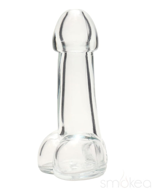 Headway Glass Penis Hand Pipe - Discreet Smoker